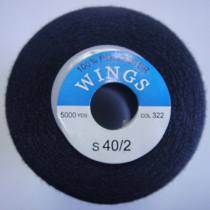 Нитки WINGS 100% полиэстер 40/2 5000 ярд