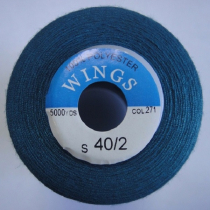 Нитки WINGS 100% полиэстер 40/2 5000 ярд