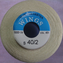 Нитки WINGS 100% полиэстер 40/2 5000 ярд