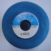 Нитки WINGS 100% полиэстер 40/2 5000 ярд