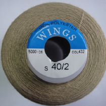 Нитки WINGS 100% полиэстер 40/2 5000 ярд