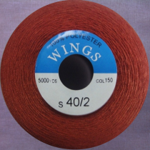 Нитки WINGS 100% полиэстер 40/2 5000 ярд