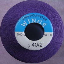 Нитки WINGS 100% полиэстер 40/2 5000 ярд