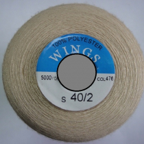 Нитки WINGS 100% полиэстер 40/2 5000 ярд