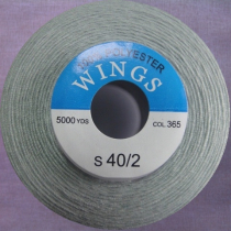 Нитки WINGS 100% полиэстер 40/2 5000 ярд