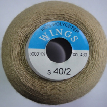 Нитки WINGS 100% полиэстер 40/2 5000 ярд