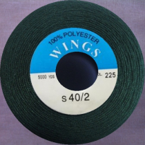 Нитки WINGS 100% полиэстер 40/2 5000 ярд