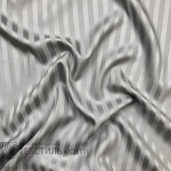 ткань Тенсель-страйп, эвкалиптовое волокно (лиоцелл, лайоселл), цв. серый