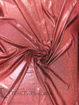 Ткань Диско Ш-150 см галограмма красный м3012-1702