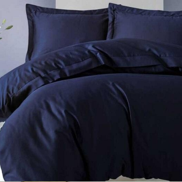 ткань Сатин мерсеризированный цв.темно-синий