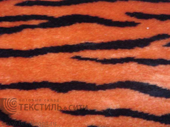 мех искусственный тигр