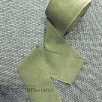 Лента трикотажная (рибана) Ш-35 мм цв.фисташковый
