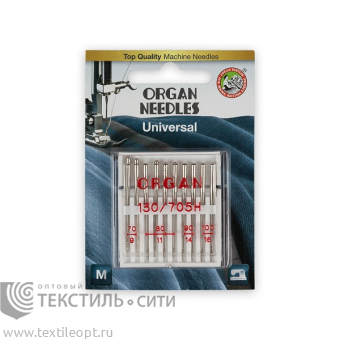 Иглы ORGAN универсальные №70-100 для БШМ (уп.10 шт)