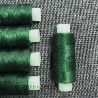 Нитки армированные 45 ЛЛ 200 м темно-зелёный