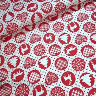 Шары красные