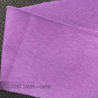 Лента трикотажная (рибана) Ш-60 мм цв.сиреневый 1