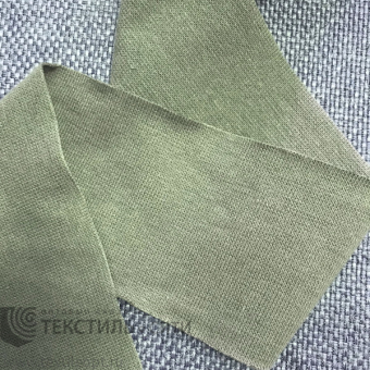 Лента трикотажная (рибана) Ш-35 мм цв.фисташковый 1