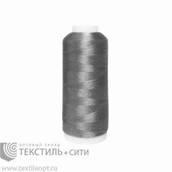 Нитки вышивальные п/э 3000 ярд. серебро 51108