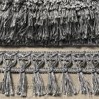 Бахрома шторная Ш- 7 см серый 