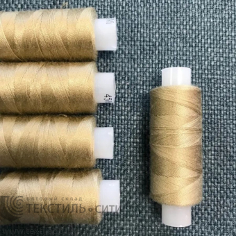 Нитки армированные 45 ЛЛ 200 м цв.серо-бежевый 