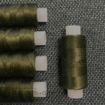 Нитки армированные 45 ЛЛ 200 м цв.хаки 