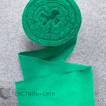 Лента трикотажная (рибана) Ш-35 мм цв.мятный
