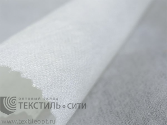 Ткань Флизелин точечный Ш-90 белый (1/100 м) пл.25 гр.12-425250