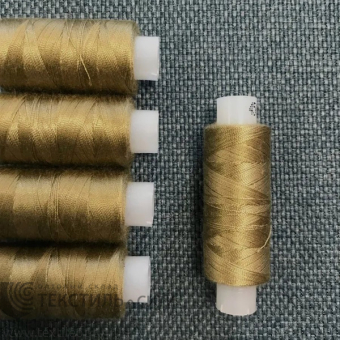 Нитки армированные 45 ЛЛ 200 м цв.светлый хаки 