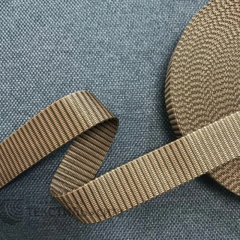 Стропа двухцветная 30 мм цв.беж/хаки 