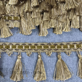 Бахрома шторная Ш- 10 см светло-коричневый 