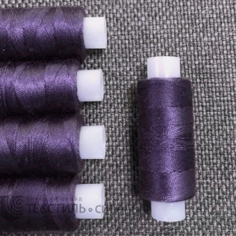 Нитки армированные 45 ЛЛ 200 м фиолетовый 