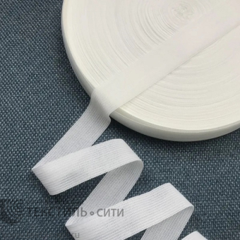 Лента окантовочная 32 мм 5,2 гр/м цв. белый